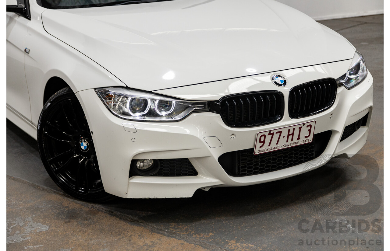 01/2015 BMW 320i M-Sport F30 MY14 4D Sedan Alpine White Turbo 2.0L