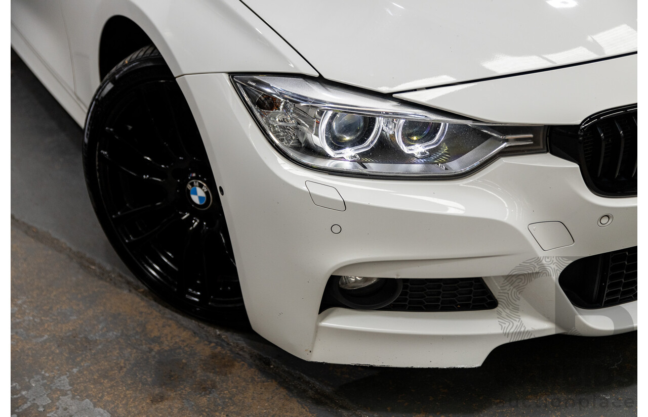01/2015 BMW 320i M-Sport F30 MY14 4D Sedan Alpine White Turbo 2.0L