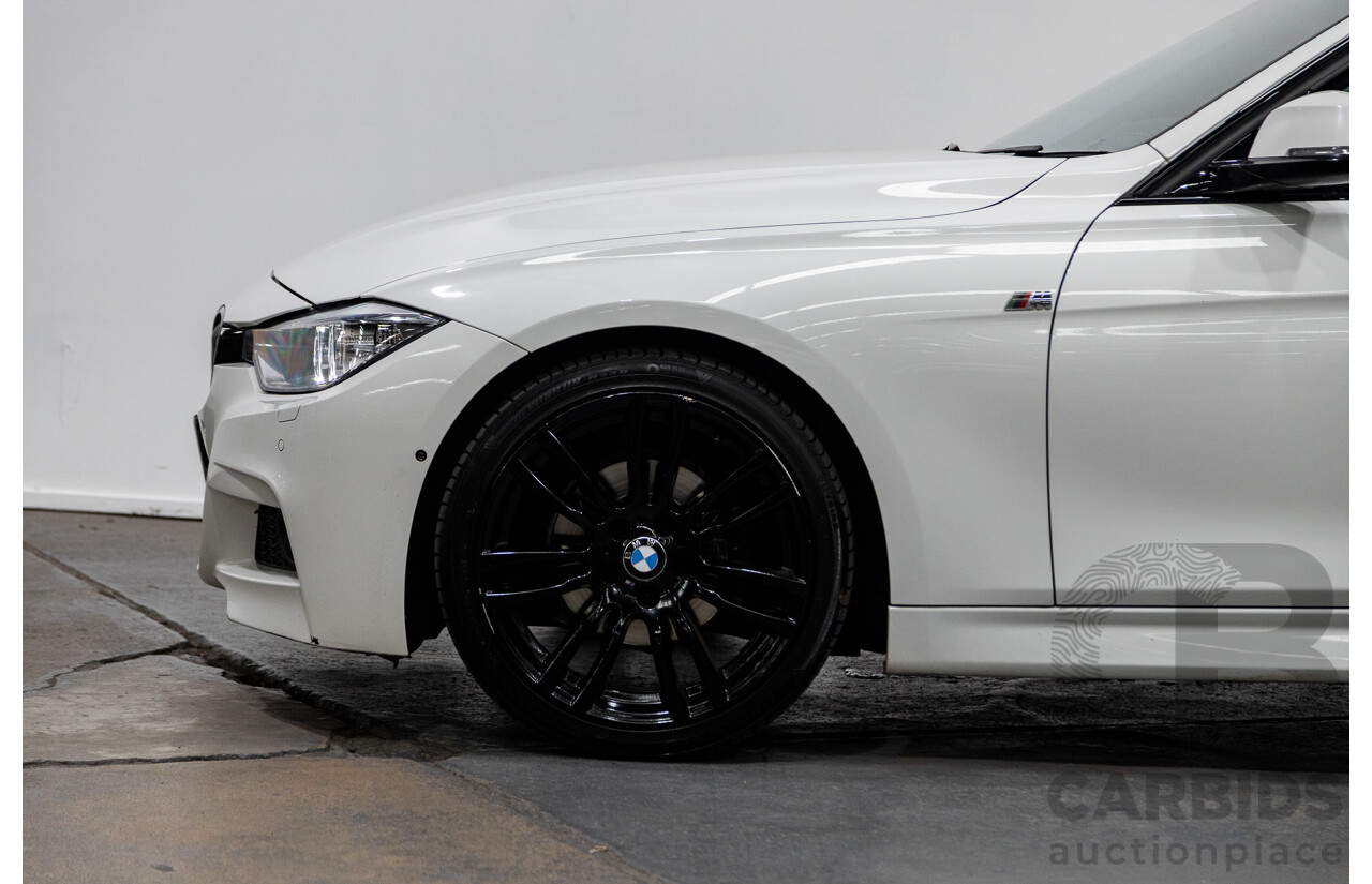 01/2015 BMW 320i M-Sport F30 MY14 4D Sedan Alpine White Turbo 2.0L