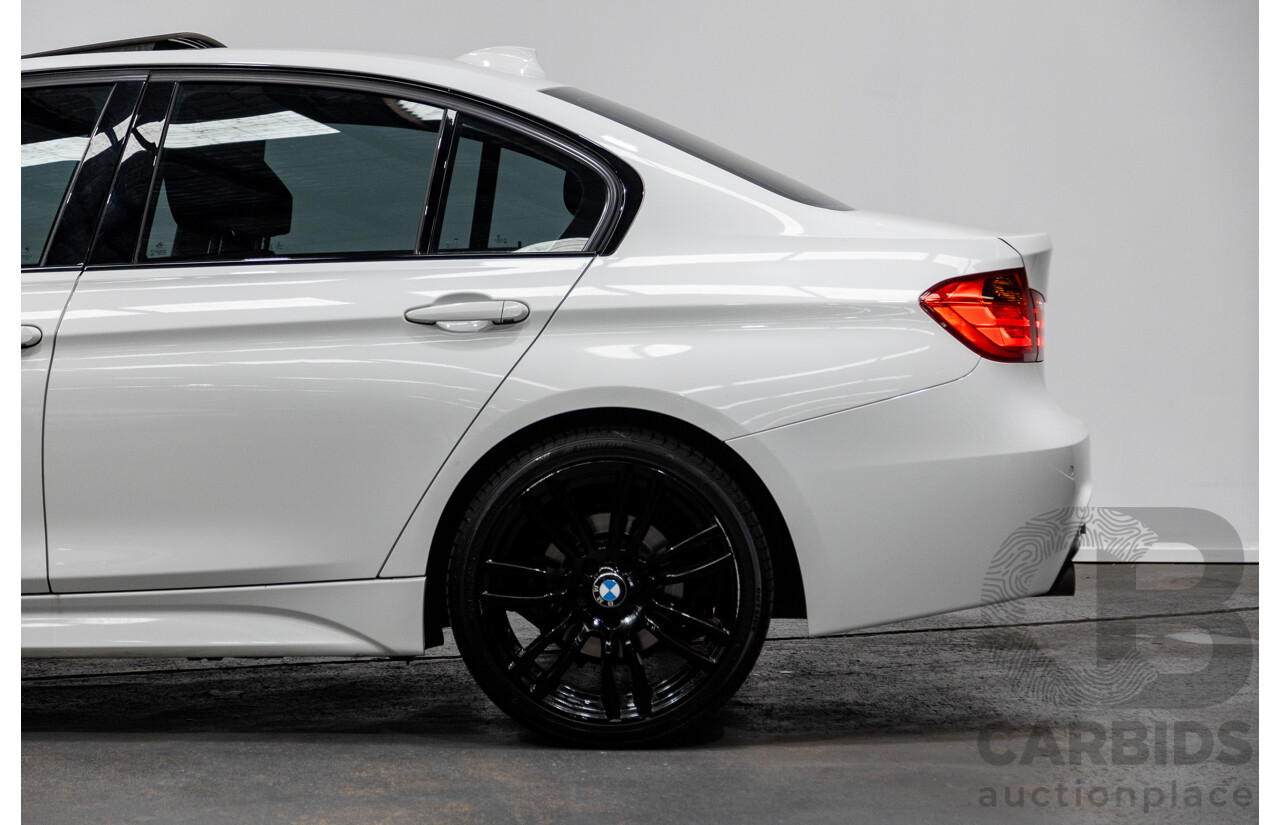 01/2015 BMW 320i M-Sport F30 MY14 4D Sedan Alpine White Turbo 2.0L