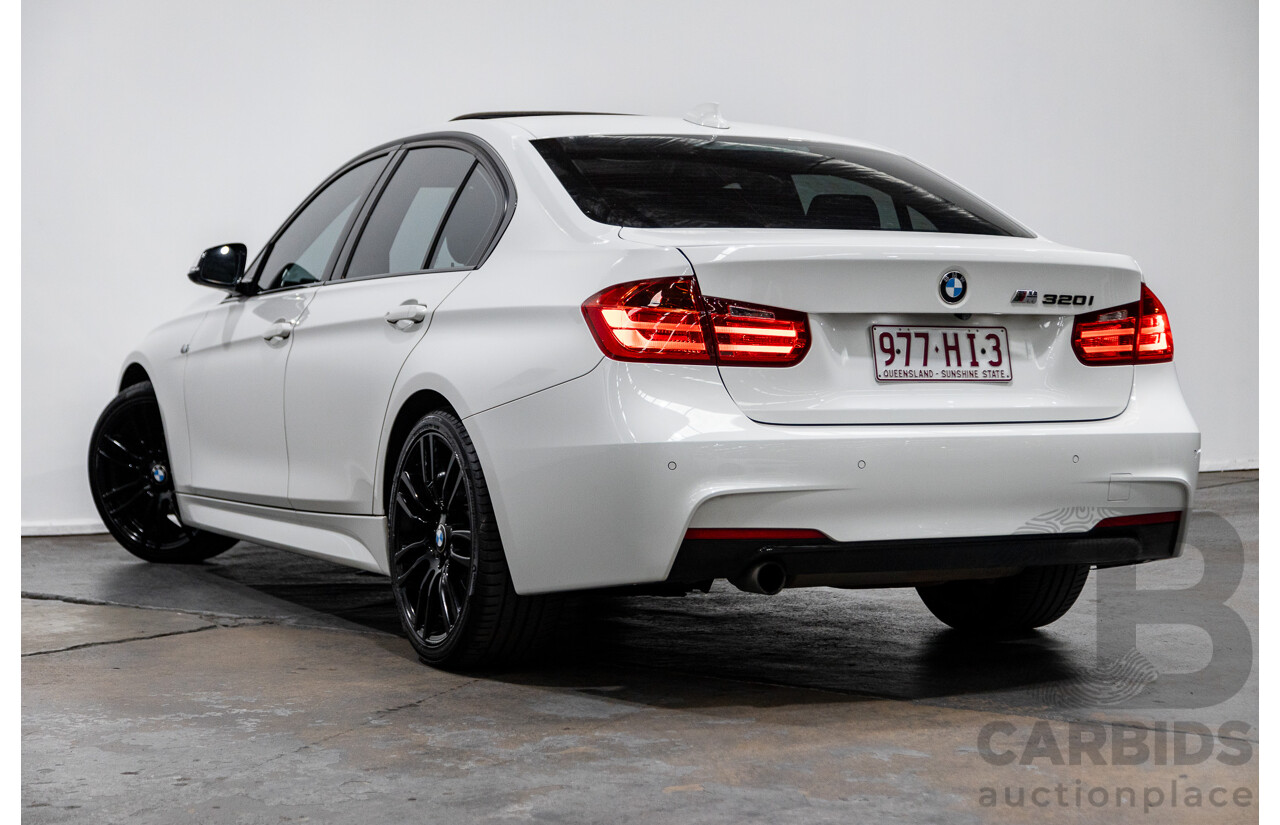 01/2015 BMW 320i M-Sport F30 MY14 4D Sedan Alpine White Turbo 2.0L