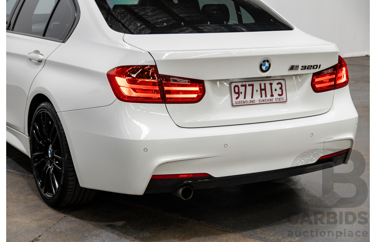 01/2015 BMW 320i M-Sport F30 MY14 4D Sedan Alpine White Turbo 2.0L