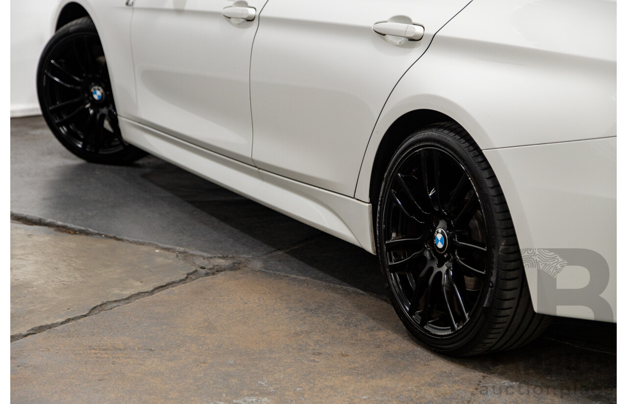 01/2015 BMW 320i M-Sport F30 MY14 4D Sedan Alpine White Turbo 2.0L
