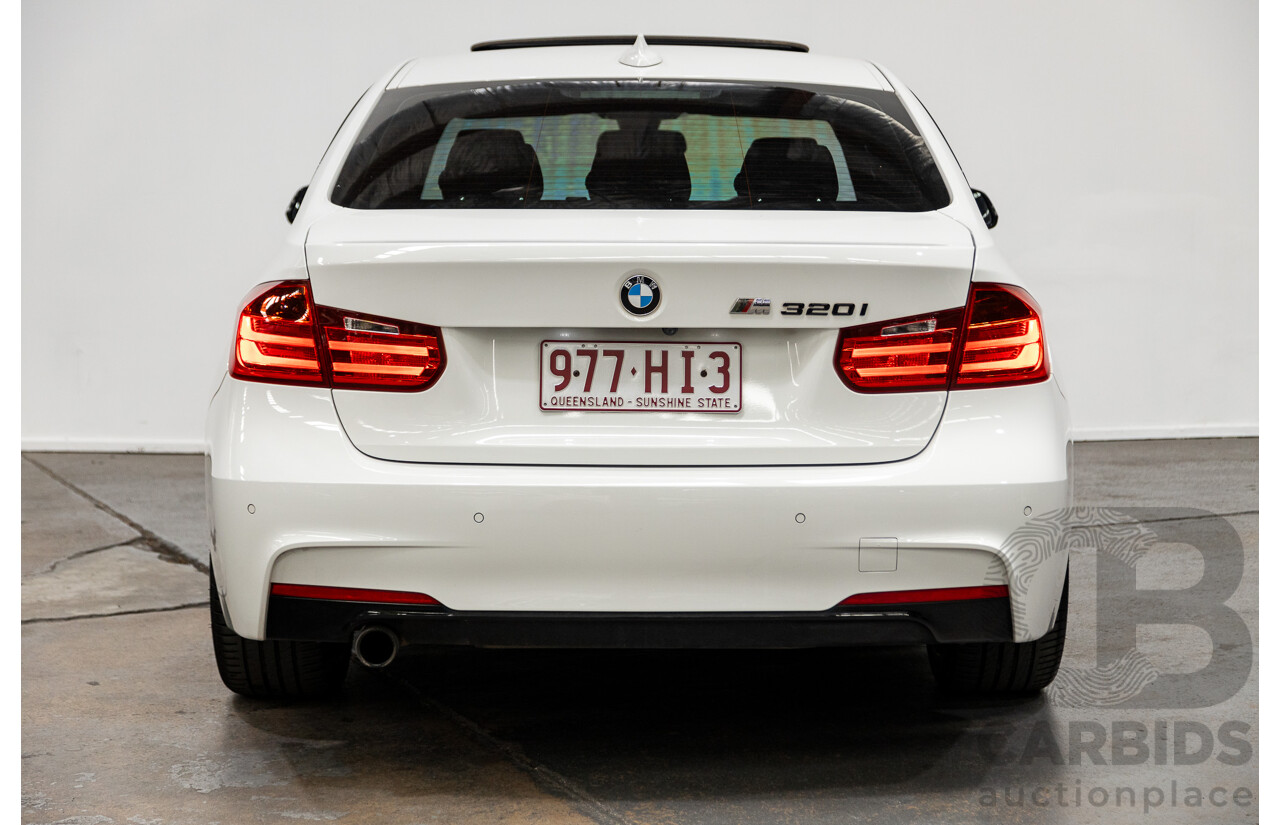 01/2015 BMW 320i M-Sport F30 MY14 4D Sedan Alpine White Turbo 2.0L