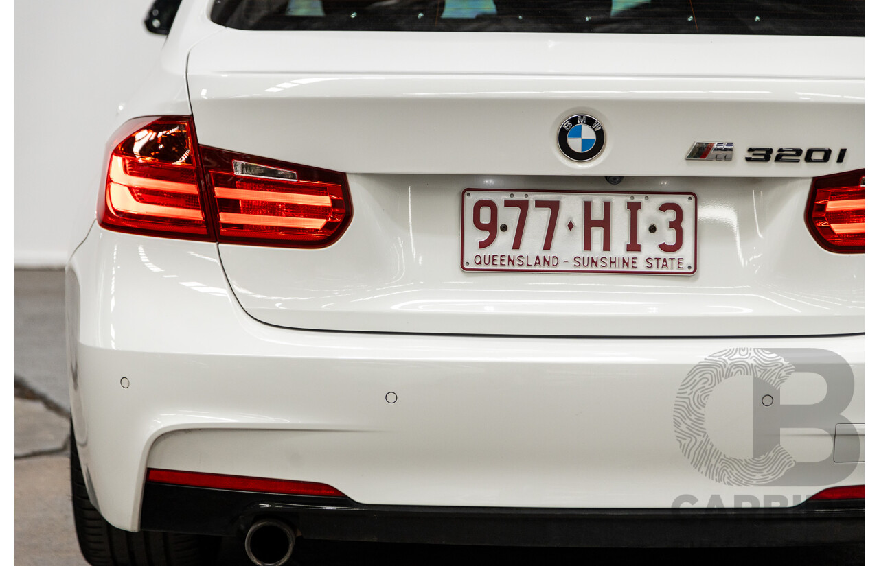 01/2015 BMW 320i M-Sport F30 MY14 4D Sedan Alpine White Turbo 2.0L