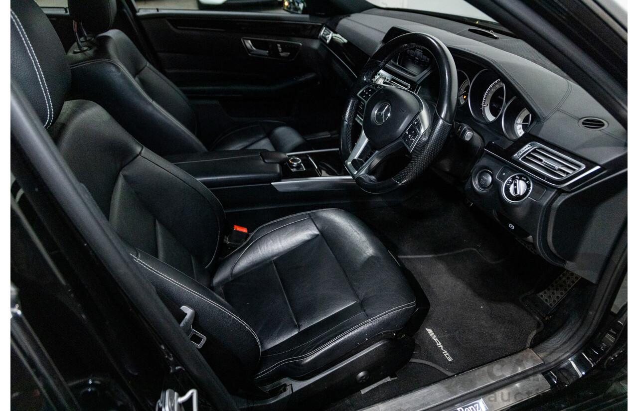 12/2015 Mercedes-Benz E250 W212 MY15 4D Sedan Obsidian Black Metallic Turbo 2.0L