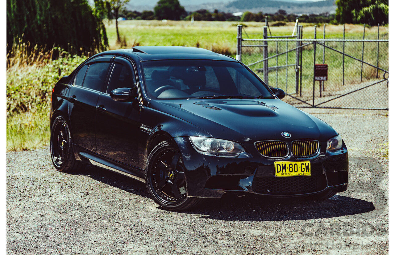 5/2009 BMW M3 E90 4d Sedan Jerez Black Metallic V8 4.0L