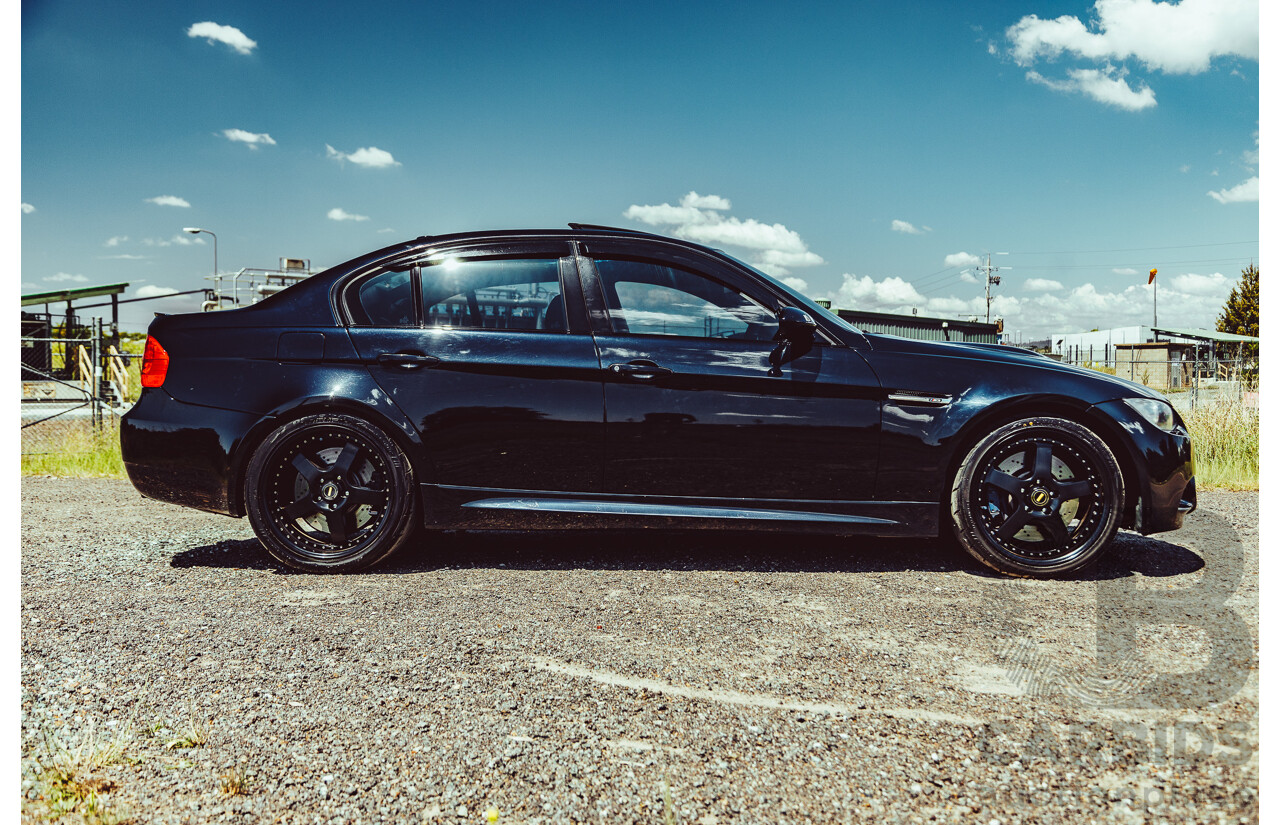 5/2009 BMW M3 E90 4d Sedan Jerez Black Metallic V8 4.0L