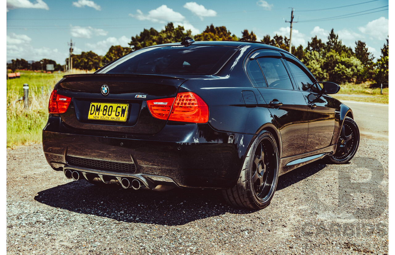 5/2009 BMW M3 E90 4d Sedan Jerez Black Metallic V8 4.0L