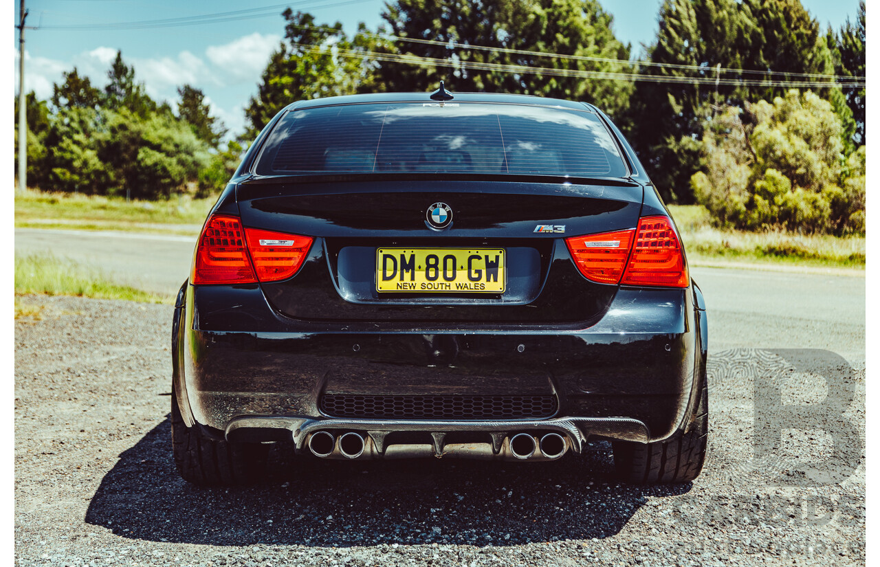 5/2009 BMW M3 E90 4d Sedan Jerez Black Metallic V8 4.0L