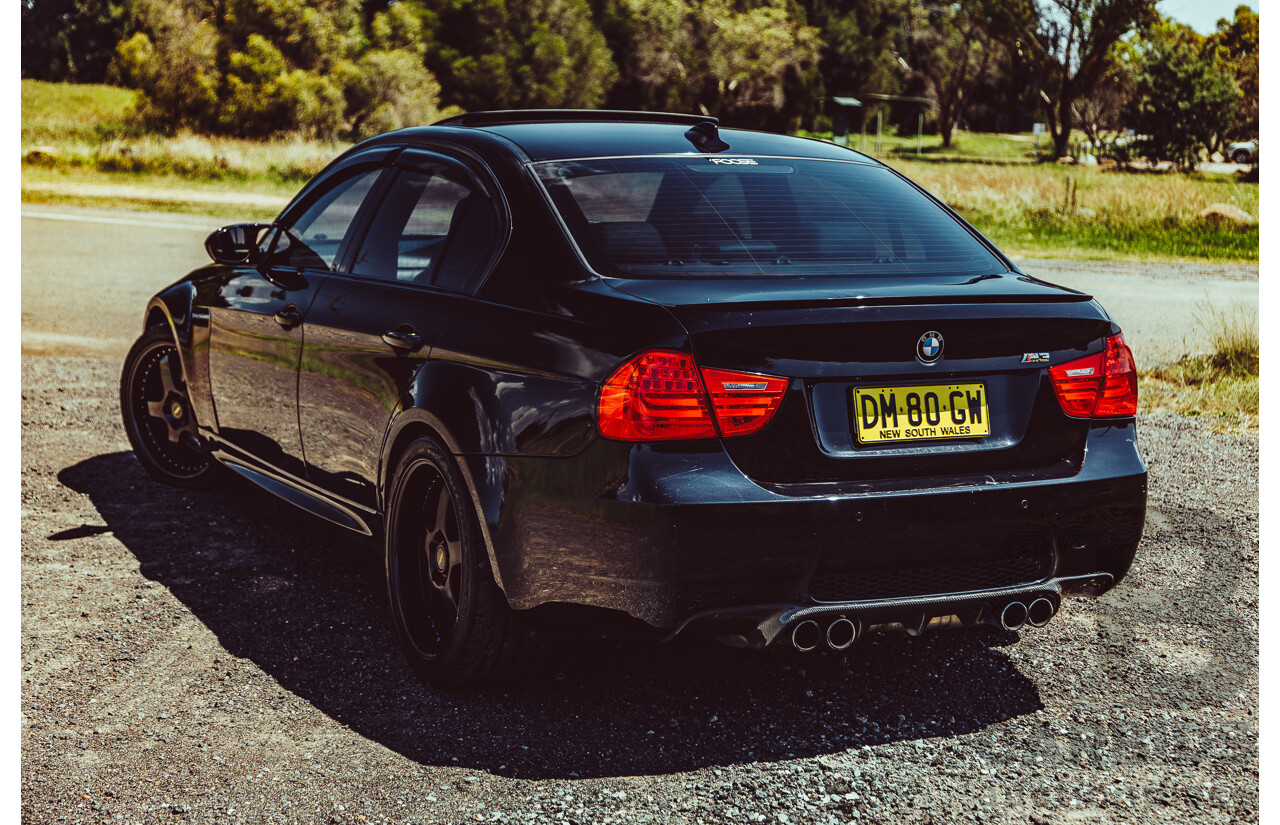 5/2009 BMW M3 E90 4d Sedan Jerez Black Metallic V8 4.0L