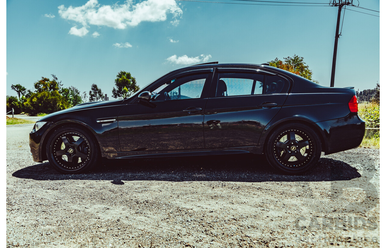 5/2009 BMW M3 E90 4d Sedan Jerez Black Metallic V8 4.0L