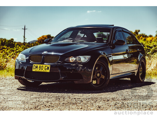 5/2009 BMW M3 E90 4d Sedan Jerez Black Metallic V8 4.0L