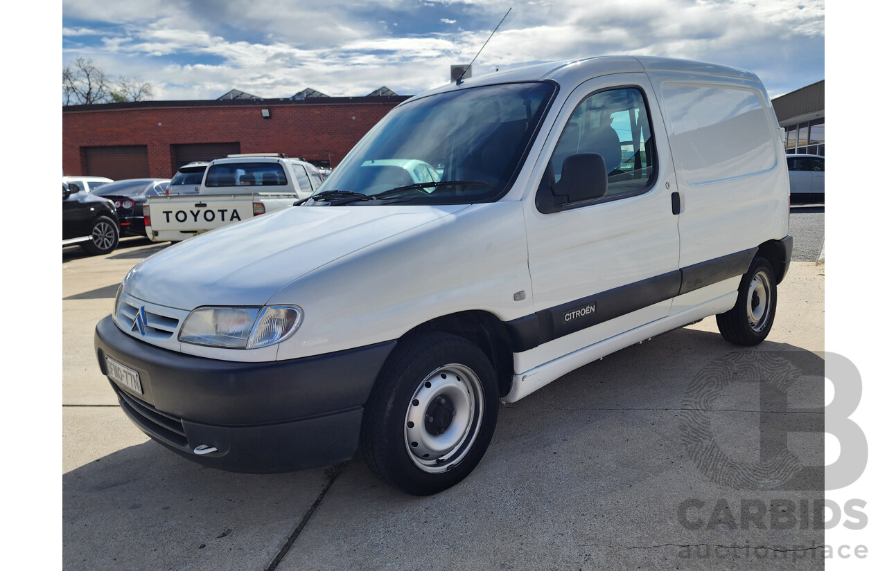 3/2001 Citroen Berlingo   Van White 1.4L