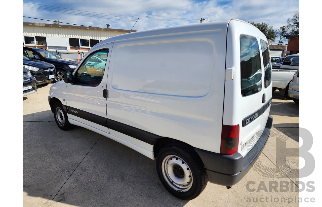 3/2001 Citroen Berlingo   Van White 1.4L