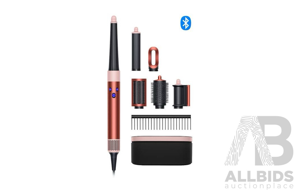 Dyson (560739) Airwrap I.d. Straight+Wavy (Strawberry Bronze/Blush Pink) - ORP $849 (Includes 1 Year Warranty From Dyson)