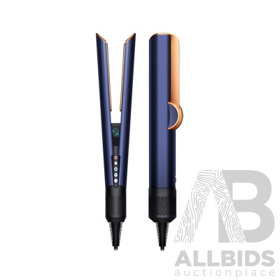 Dyson (408227) Airstrait Straightener and Dryer(Prussian Blue/Rich Copper) - ORP $749 (Includes 1 Year Warranty From Dyson)