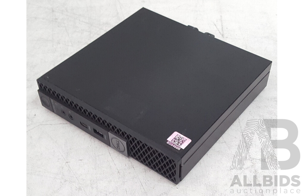Dell OptiPlex 7060 Intel Core i5 (8500T) 2.10GHz-3.50GHz 6-Core CPU Ultra Small Form Factor Desktop Computer