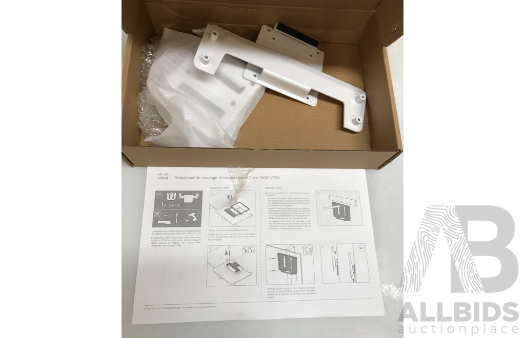 Cisco C40 TelePresence Video Conferencing Codec with Webex DX80 VESA Mount