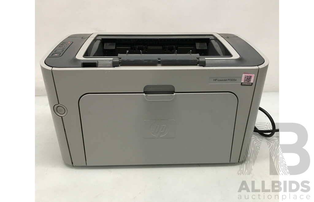 HP LaserJet P1505N Monochrome Laser Printer