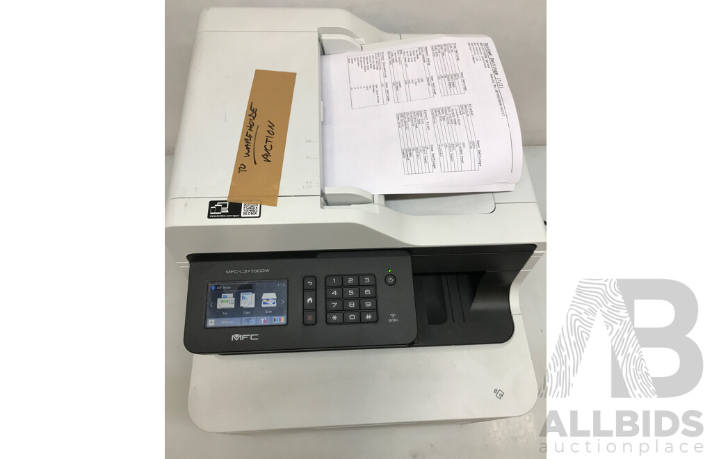Brother MFC-L3770CDW Colour Laser Multi-Function Printer