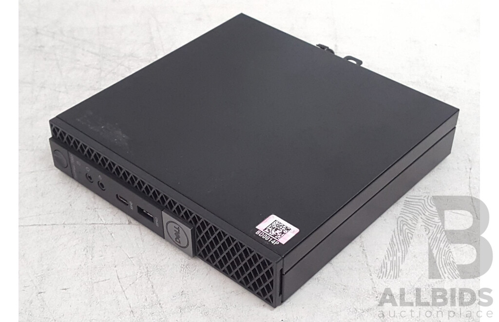 Dell OptiPlex 7060 Intel Core i5 (8500T) 2.10GHz-3.50GHz 6-Core CPU Ultra Small Form Factor Desktop Computer