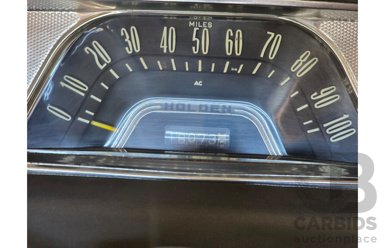 1/1963 Holden EJ Special 4d Sedan Jindivik Grey 2.3L
