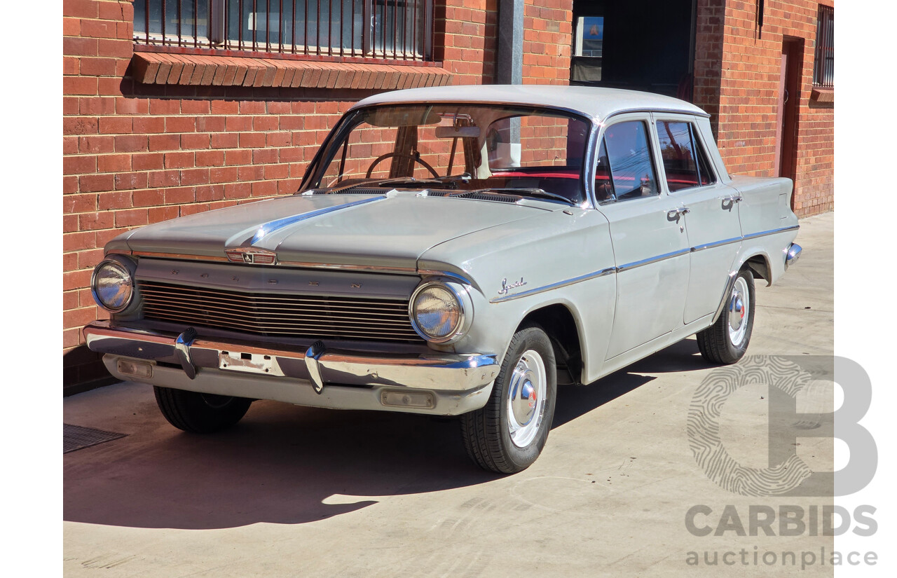 1/1963 Holden EJ Special 4d Sedan Jindivik Grey 2.3L