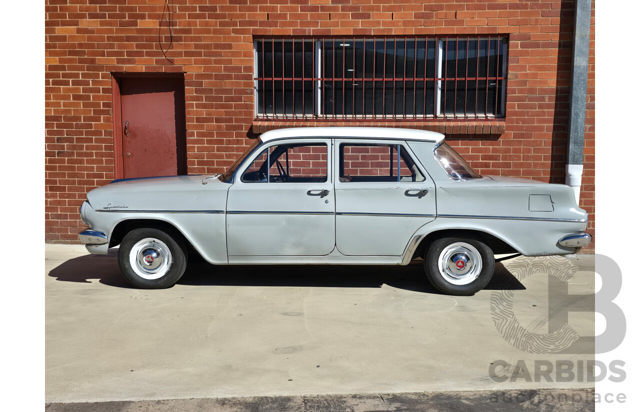 1/1963 Holden EJ Special 4d Sedan Jindivik Grey 2.3L