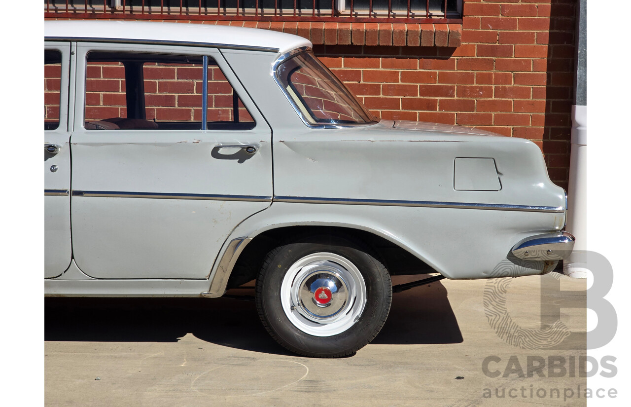 1/1963 Holden EJ Special 4d Sedan Jindivik Grey 2.3L