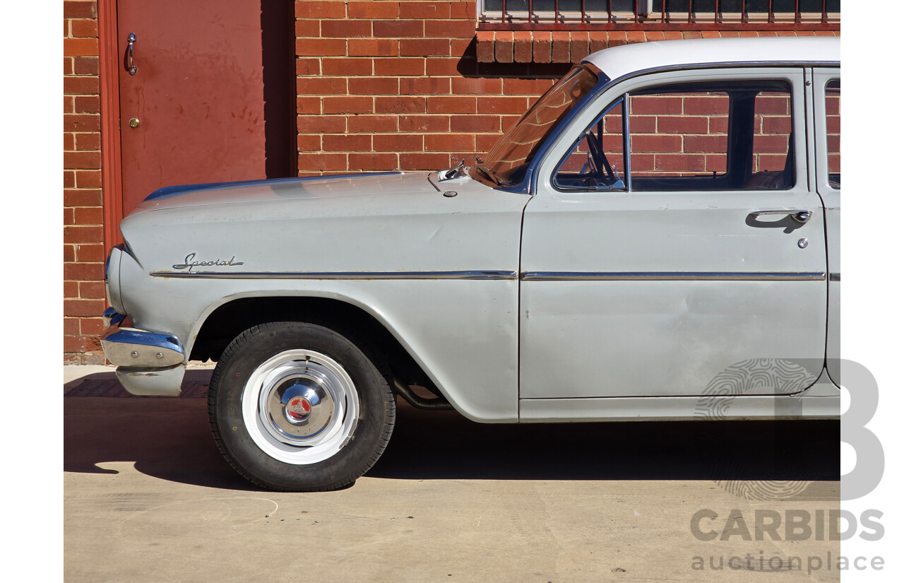 1/1963 Holden EJ Special 4d Sedan Jindivik Grey 2.3L