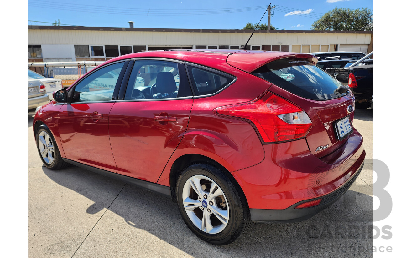 10/2012 Ford Focus Trend LW MK2 5d Hatchback Maroon 2.0L