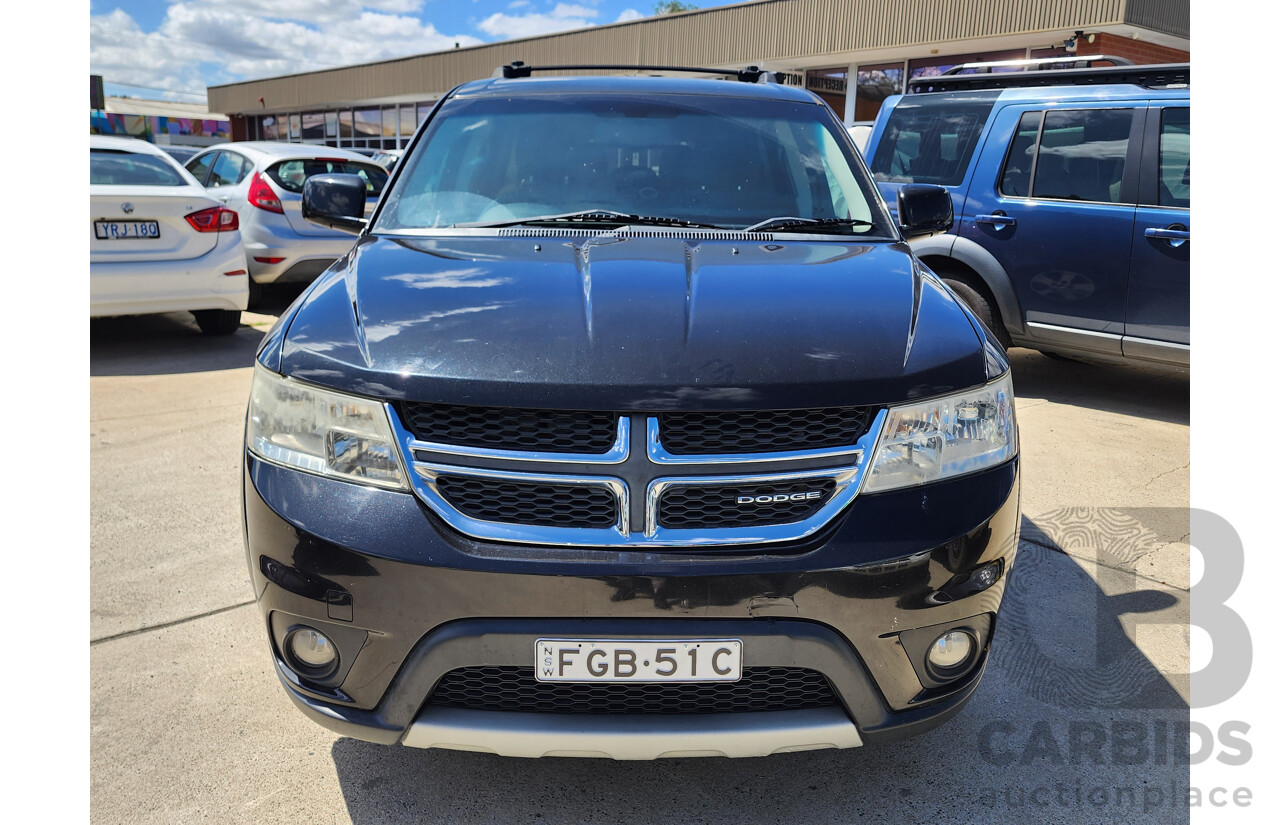 3/2012 Dodge Journey SXT JC MY12 4d Wagon Black 3.6L