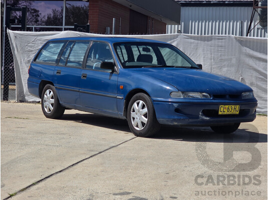 10/1993 Holden Commodore Executive VR 4d Wagon Blue 3.8L