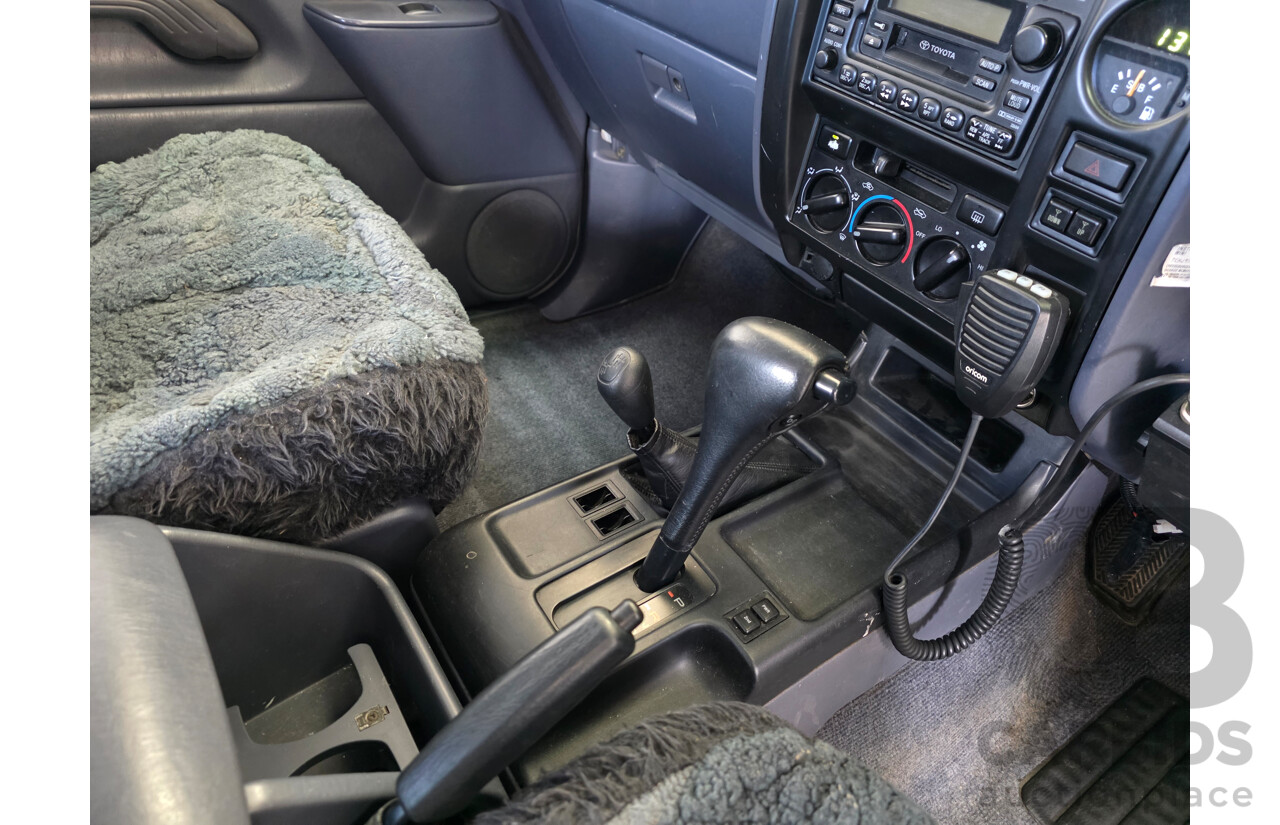 11/1998 Toyota Landcruiser Prado GXL (4x4) VZJ95R 4d Wagon White 3.4L - 7 seater