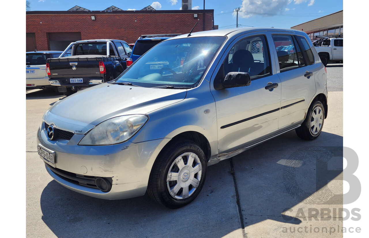 8/2005 Mazda Mazda2 NEO DY MY05 UPGRADE 5d Hatchback Silver 1.5L