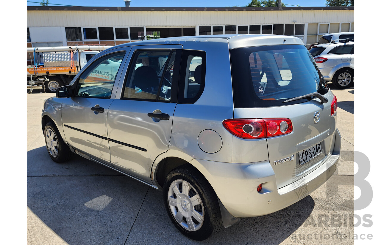 8/2005 Mazda Mazda2 NEO DY MY05 UPGRADE 5d Hatchback Silver 1.5L
