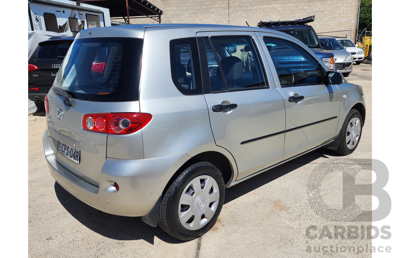 8/2005 Mazda Mazda2 NEO DY MY05 UPGRADE 5d Hatchback Silver 1.5L