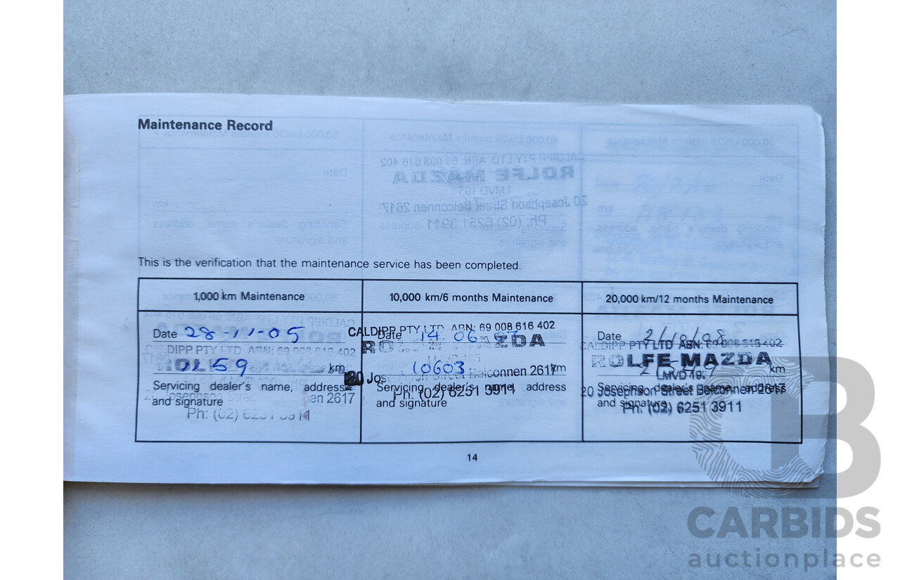 8/2005 Mazda Mazda2 NEO DY MY05 UPGRADE 5d Hatchback Silver 1.5L