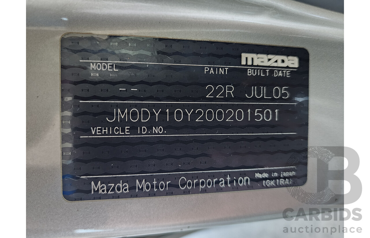 8/2005 Mazda Mazda2 NEO DY MY05 UPGRADE 5d Hatchback Silver 1.5L