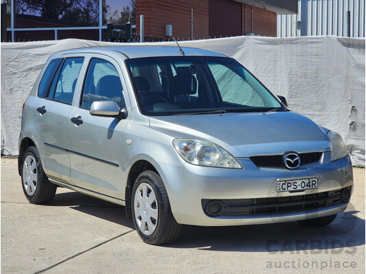 8/2005 Mazda Mazda2 NEO DY MY05 UPGRADE 5d Hatchback Silver 1.5L