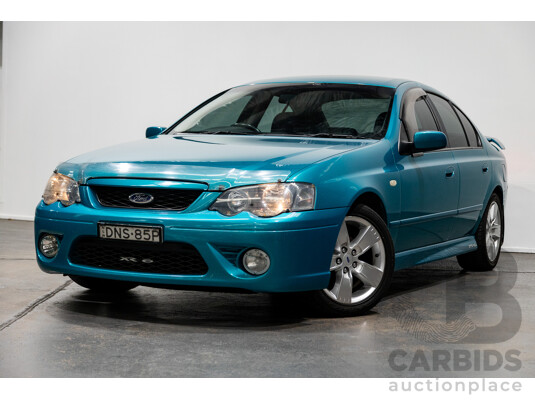 10/2006 Ford Falcon XR6 BF MKII 4d Sedan Green 4.0L