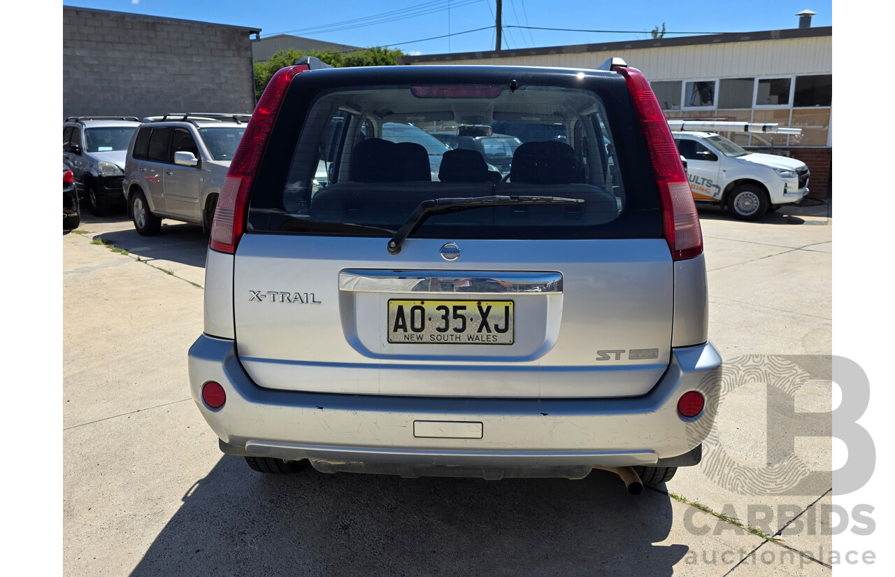 5/2007 Nissan X-Trail ST (4x4) T31 4d Wagon Silver 2.5L