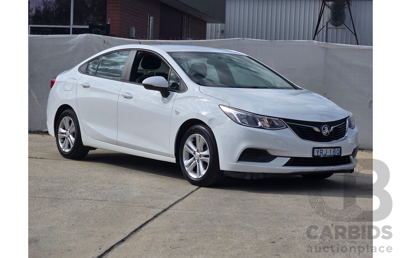 12/2017 Holden Astra LS BL 4d Sedan Summit White Turbo 1.4L