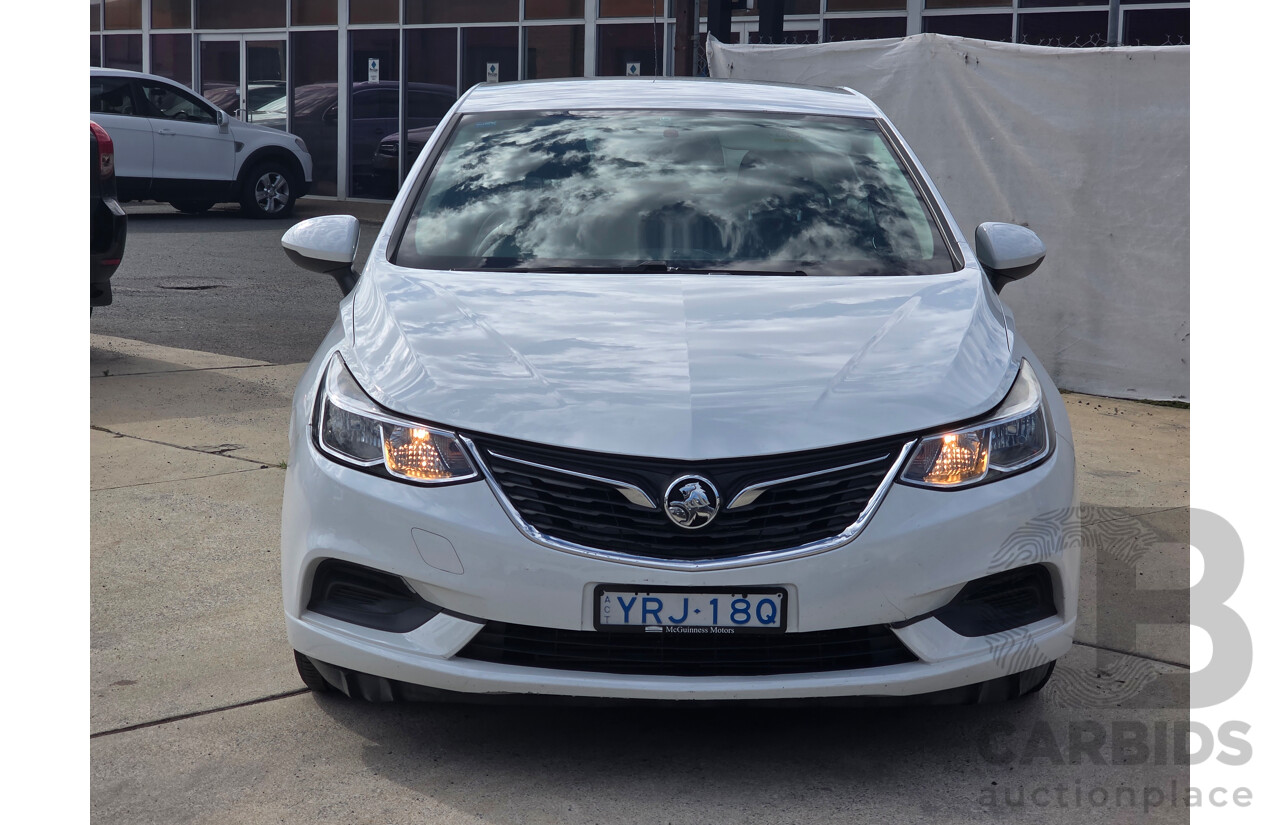 12/2017 Holden Astra LS BL 4d Sedan Summit White Turbo 1.4L