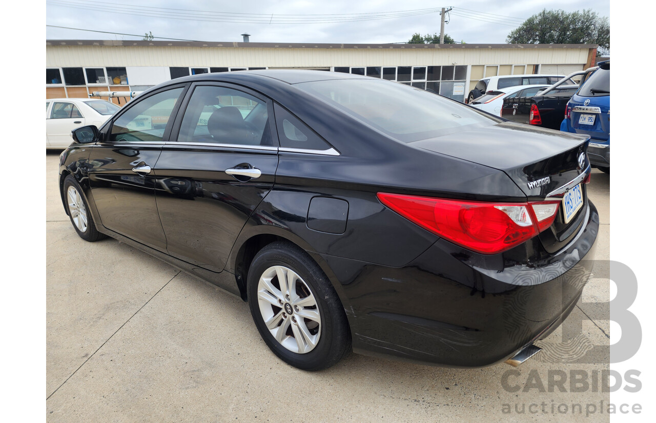 8/2011 Hyundai i45 Active YF MY11 4d Sedan Black 2.4L