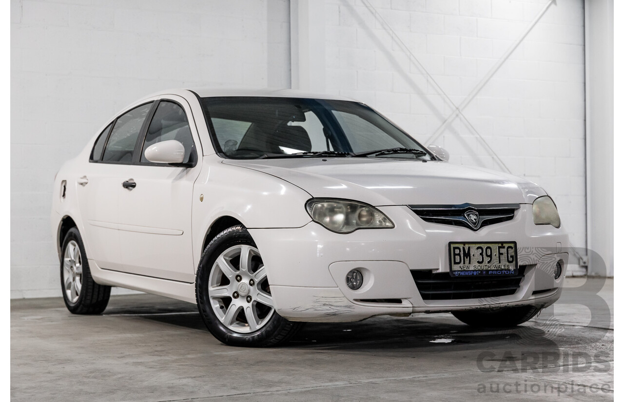 2/2010 Proton Persona GX  4d Sedan Solid White 1.6L