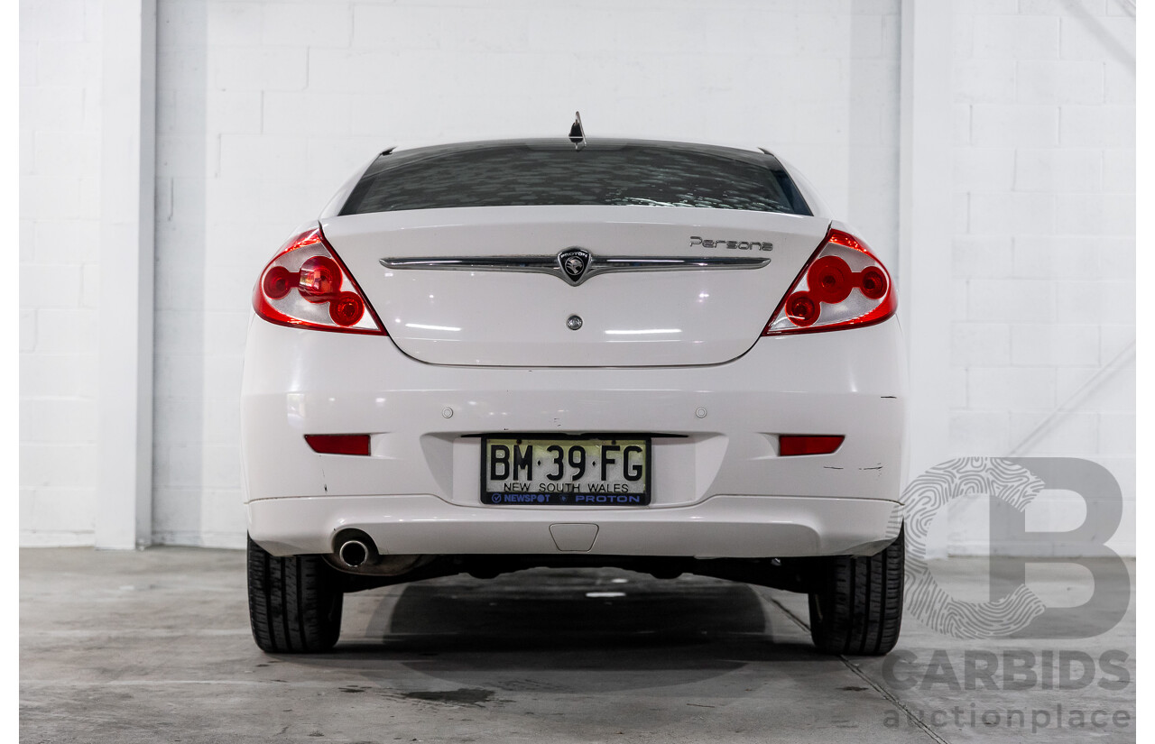 2/2010 Proton Persona GX  4d Sedan Solid White 1.6L