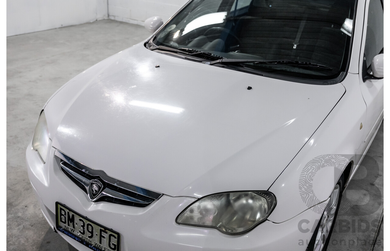 2/2010 Proton Persona GX  4d Sedan Solid White 1.6L