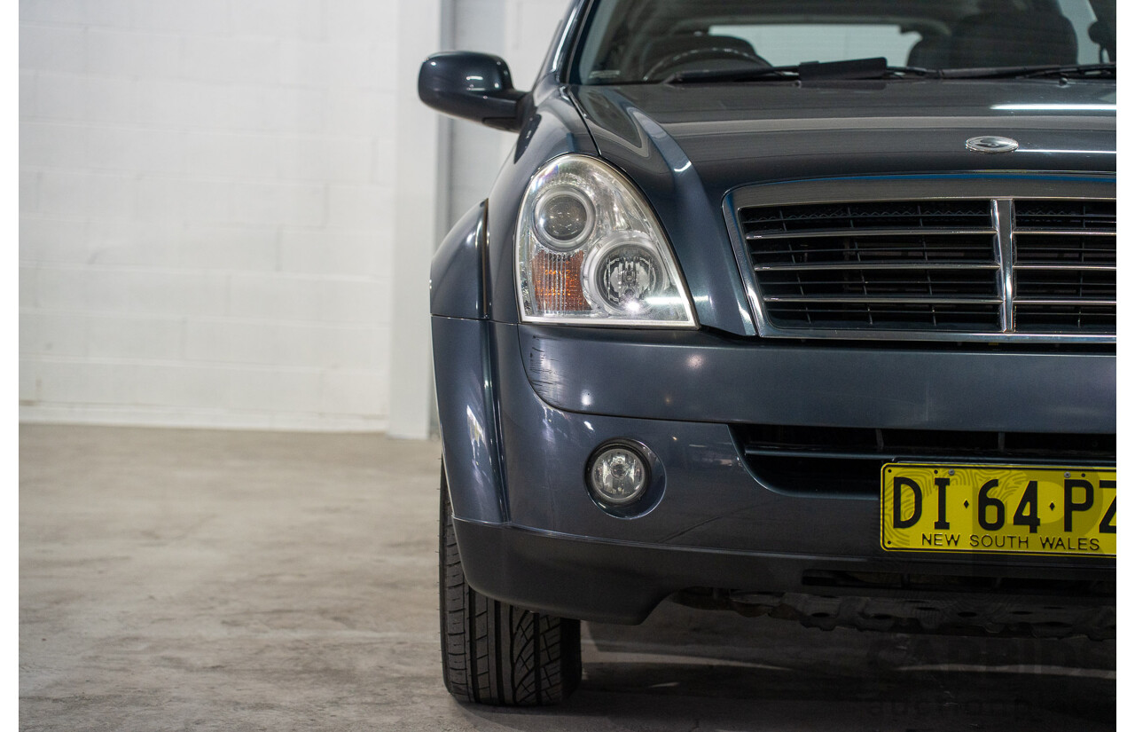 7/2008 Ssangyong Rexton II Rx270 XVT SPR Y200 MY08 4d Wagon Cyber Grey Turbo Diesel 2.7L